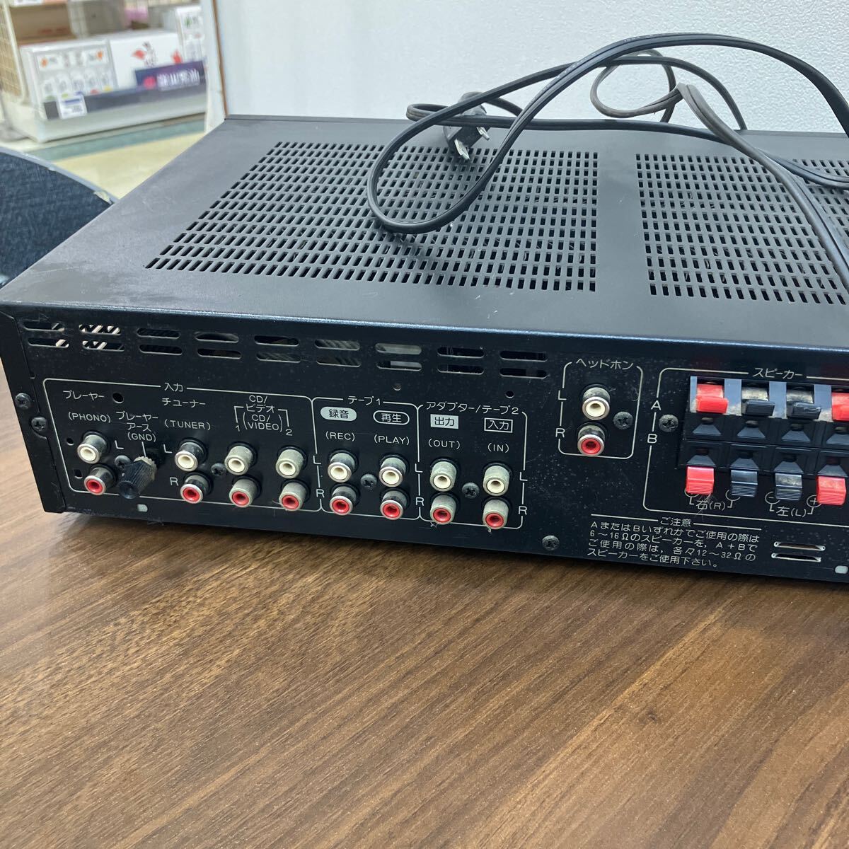 E/J12519】PIONEER A-Y77 ステレオアンプ 通電確認済(パイオニア