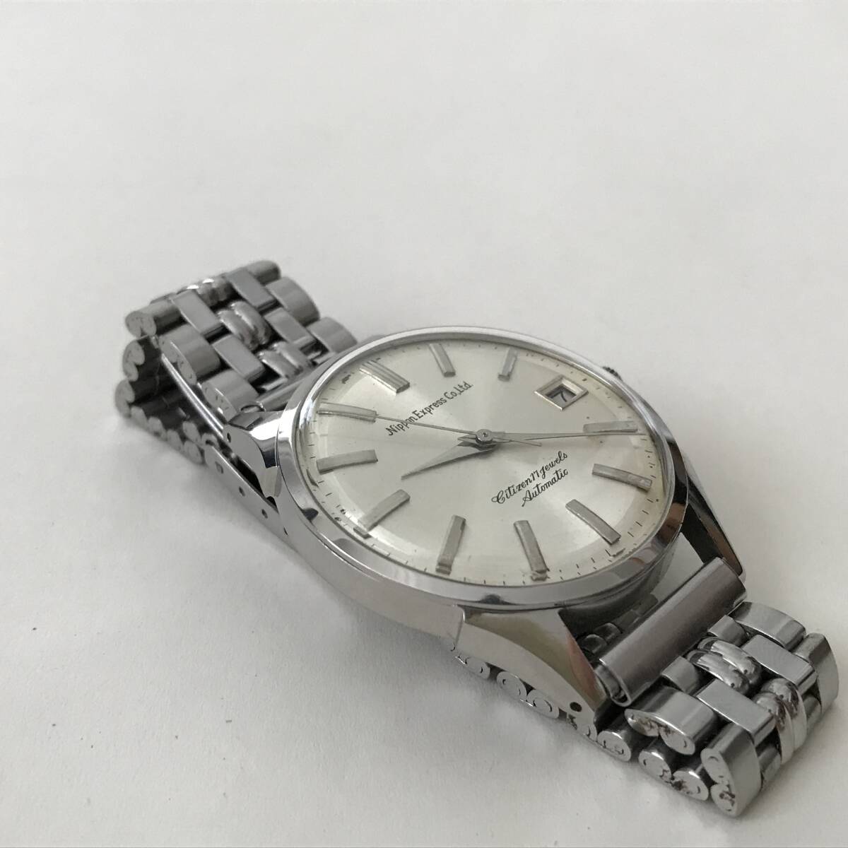 Citizen シチズン 17jewels Automatic 腕時計 カレンダー Nippon 