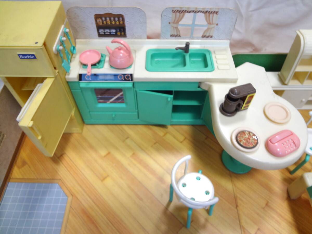 バービーハウス Barbie House 　1987年購入 小物欠品あります_2