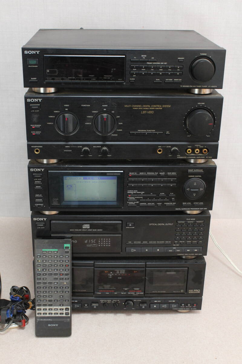 mm□SONY ソニー Liberty リバティ LBT-V810 システムコンポ ST-V810TV