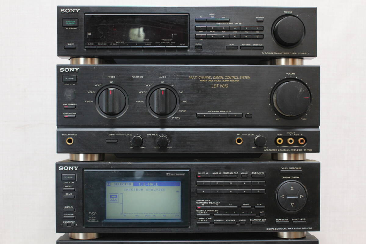 mm□SONY ソニー Liberty リバティ LBT-V810 システムコンポ ST-V810TV