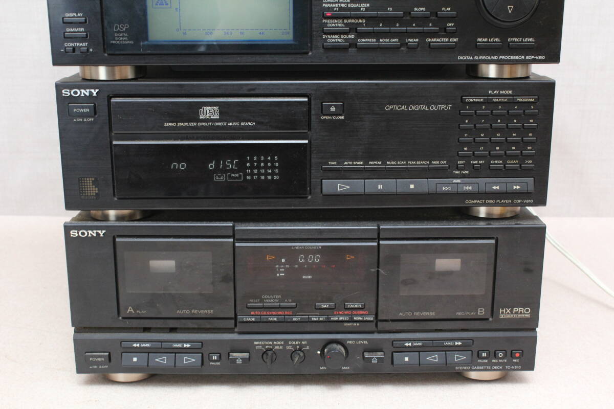 mm□SONY ソニー Liberty リバティ LBT-V810 システムコンポ ST-V810TV