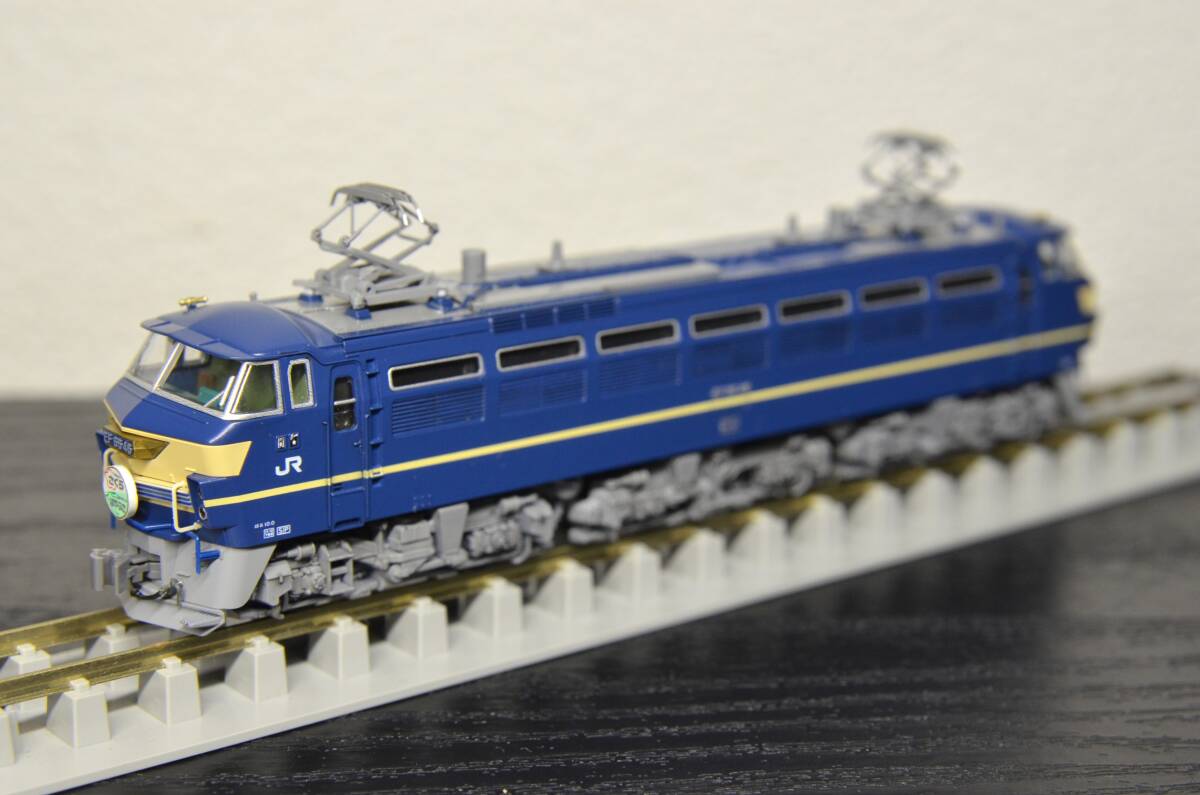 精密加工品 KATO 3047-2 EF66 後期型 ブルートレイン牽引機 グレー台車
