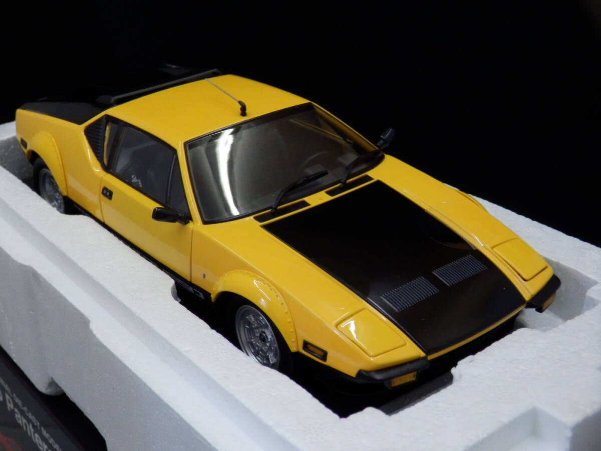 08852Y KYOSHO 京商 デトマソ パンテーラ GTS イエロー 1/18 De Tomaso