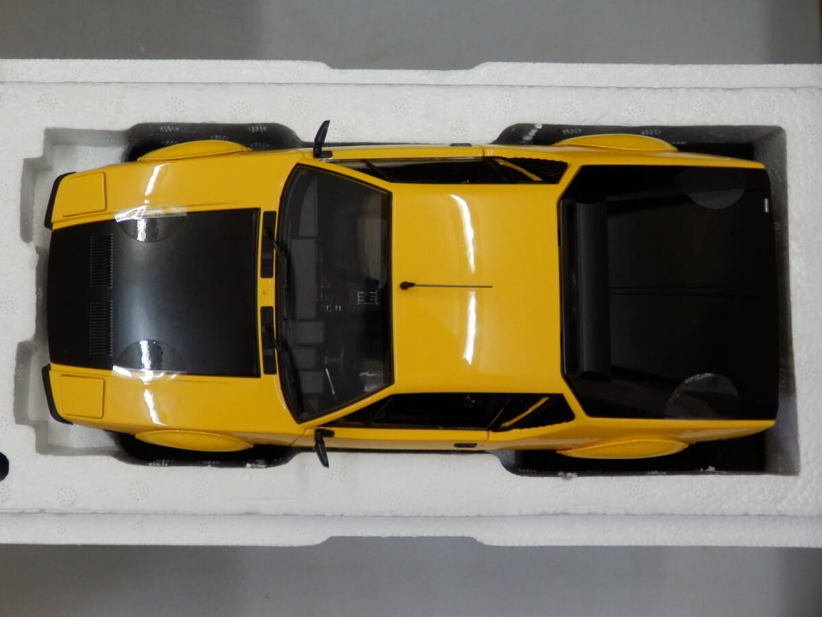 08852Y KYOSHO 京商 デトマソ パンテーラ GTS イエロー 1/18 De Tomaso
