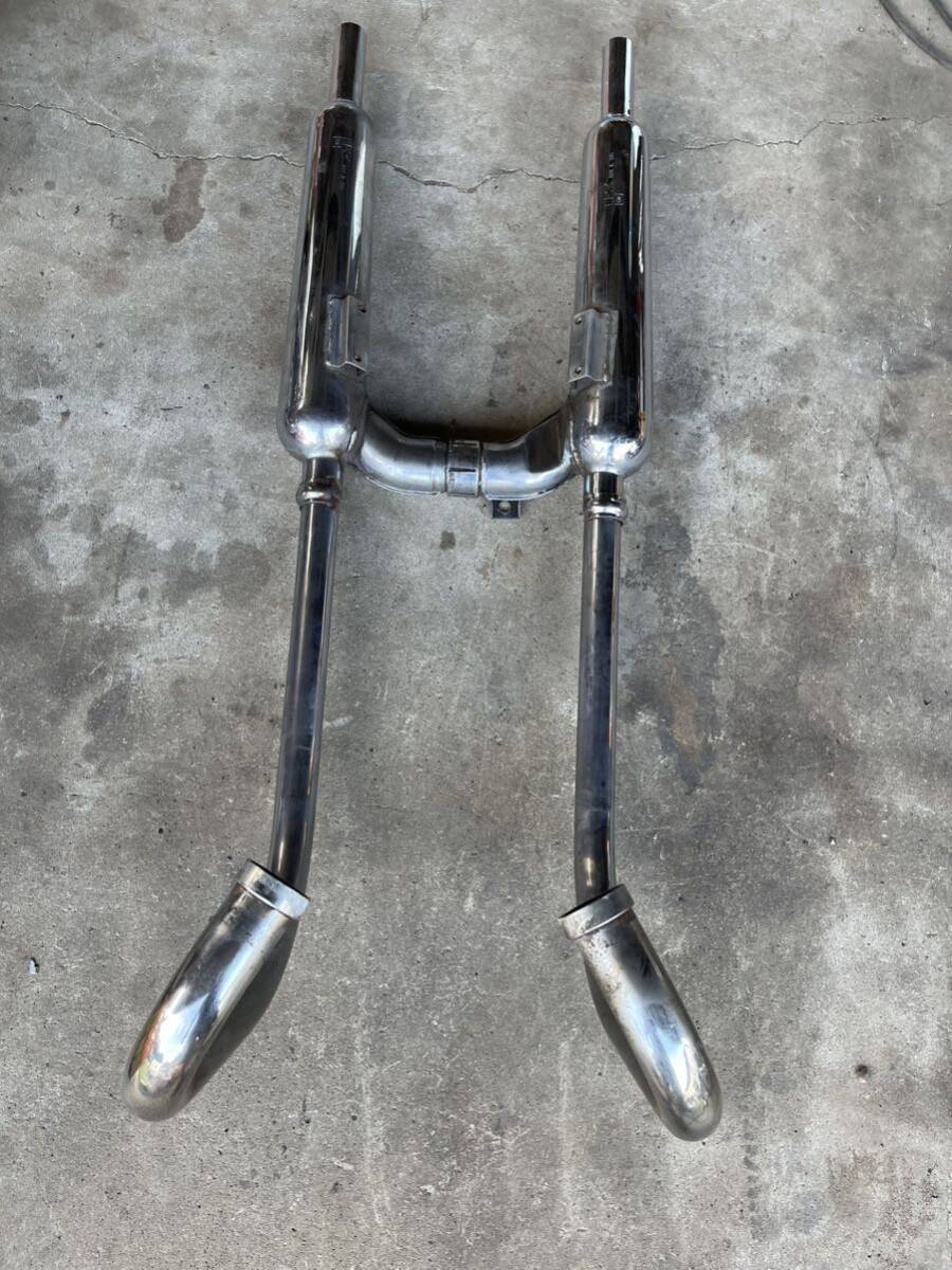 W650 純正マフラー KHI K395 EJ650A フルエキ サイレンサー カワサキ