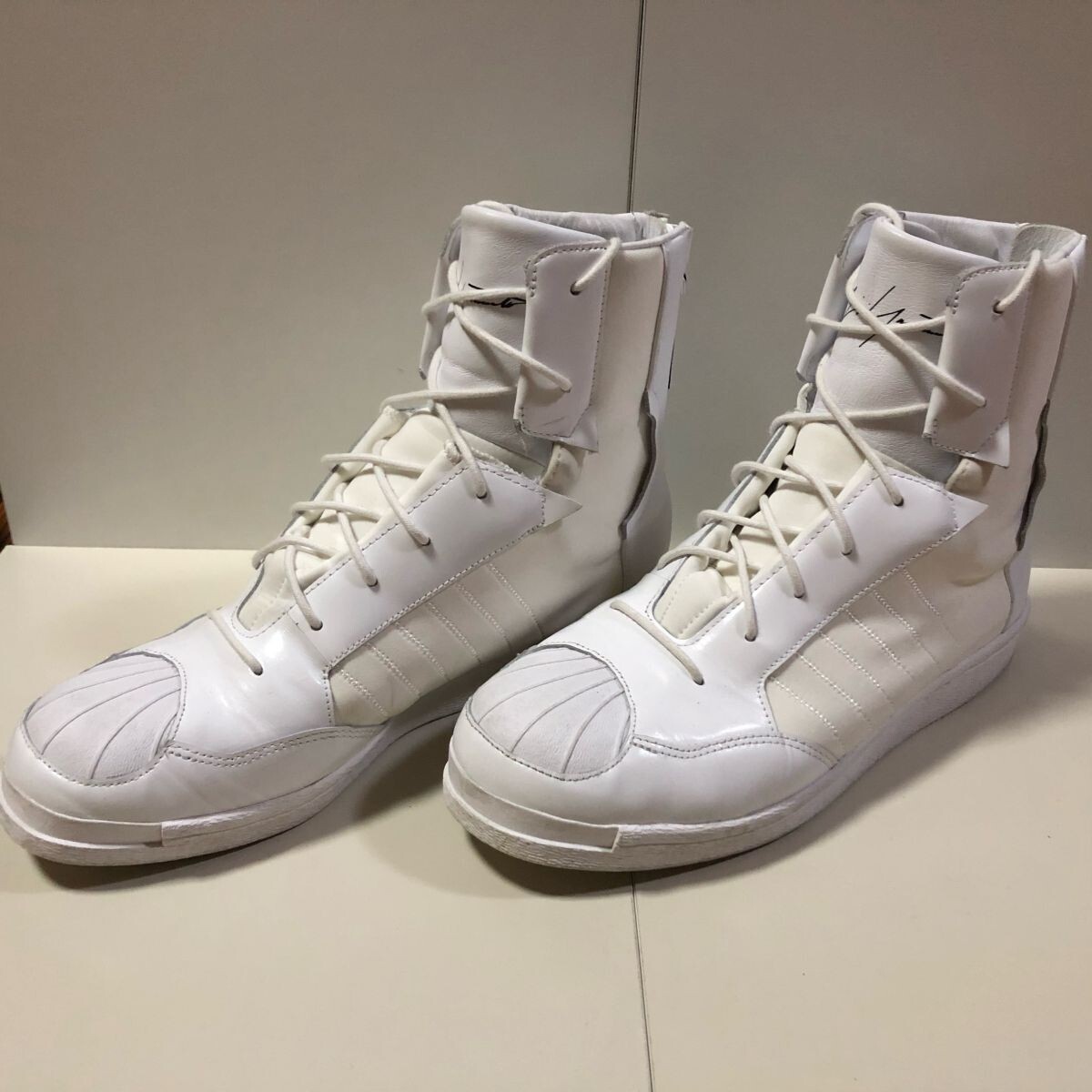 Yohji Yamamoto ヨウジヤマモト×adidas YY PUNK SUPERSTAR BY9079 