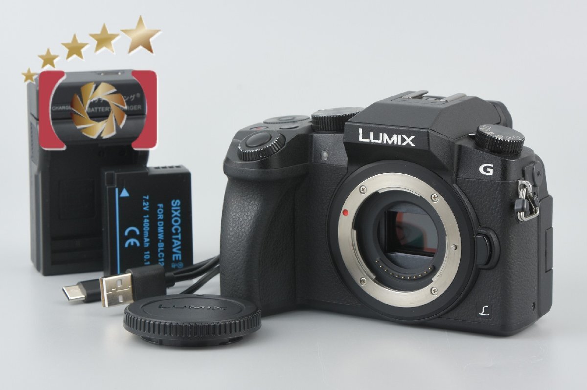 １円出品 Panasonic パナソニック LUMIX DMC-G7 ブラック ミラーレス一眼カメラ【オークション開催中】_1