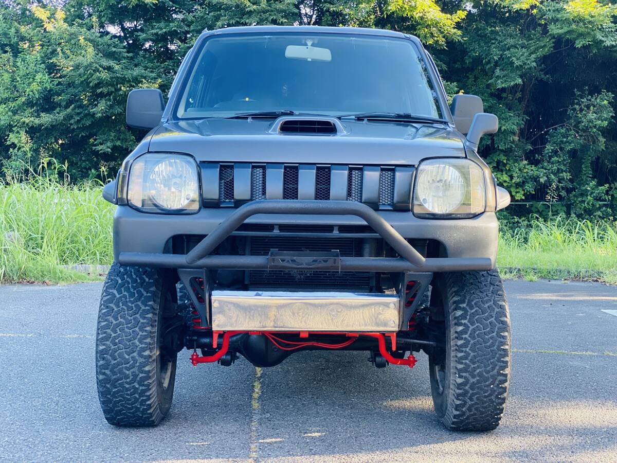 スズキ ジムニー リフトアップカスタム JB23W ＊車検令和8年9月＊ターボ＊ ナビ＊クロカン SUV 大幅リ フトアップ 5速 MT 4WD_5