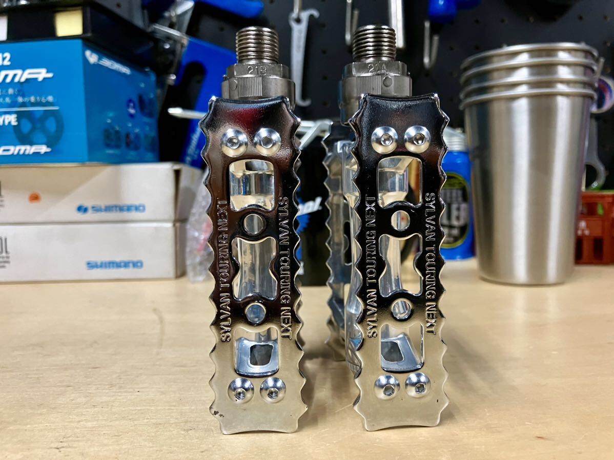 中古美品 MKS 三ヶ島 SYLVAN TOURING NEXT EZY SUPERIOR 着脱ペダル