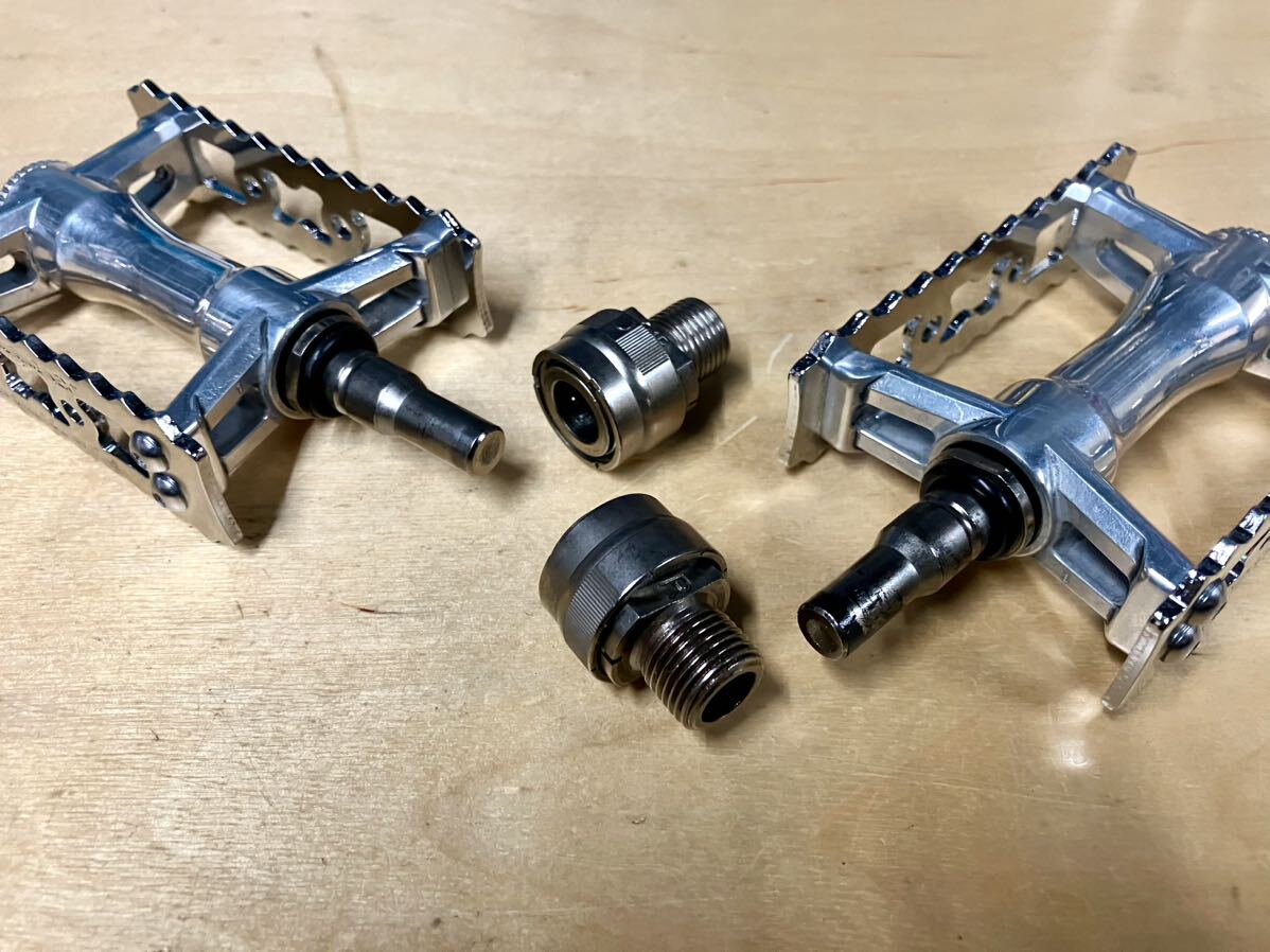 中古美品 MKS 三ヶ島 SYLVAN TOURING NEXT EZY SUPERIOR 着脱ペダル