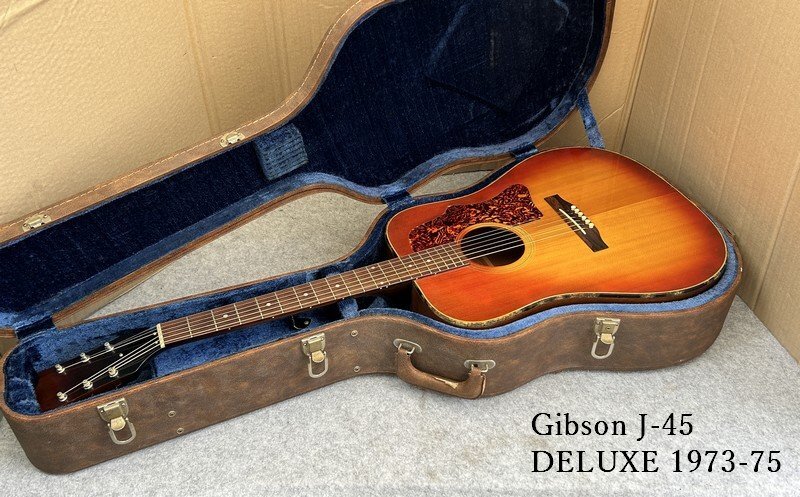 哭きの一本【Gibson J-45 DELUXE アコースティック ギター スクエア