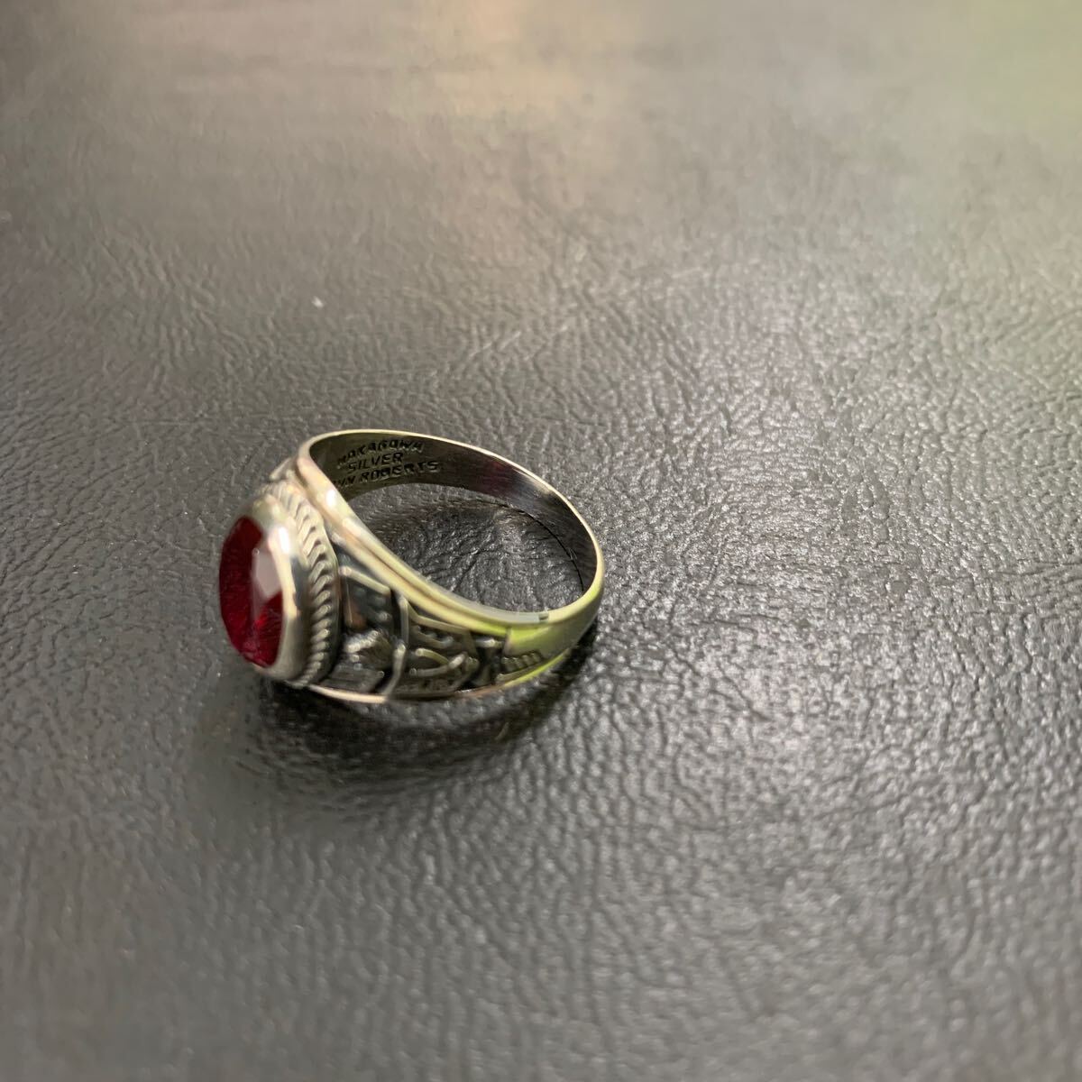 JOHN ROBERTS NAKAGAWA カレッジリング シルバー ナカガワ ジョン