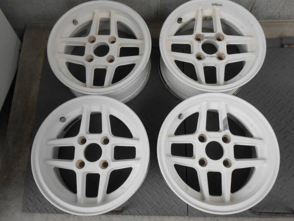 TOM's(トムス) 井桁(イゲタ)ホイール中古品！現状！AE86等(社外品