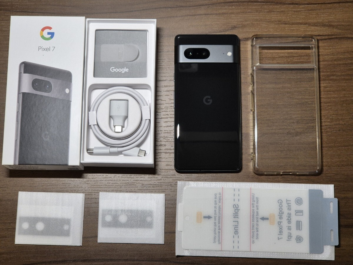 Google Pixel 7 Obsidian 128GB SIMフリー 超美品 おまけ多数_1