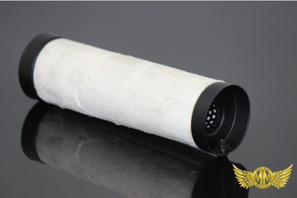 【マッドマックス】バイク マフラー用 ブラック・インナーサイレンサー 60パイ (外径約：57mm) 汎用 グラスウール付き (U08-6411BA)_1