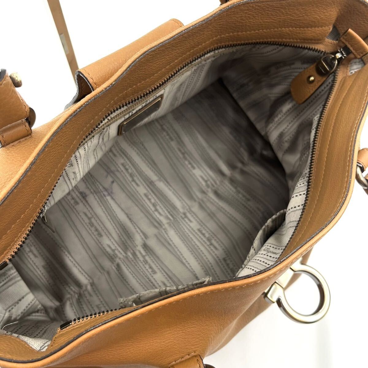 1円/極美品○ フェラガモ Salvatore Ferragamo トートバッグ ビジネス