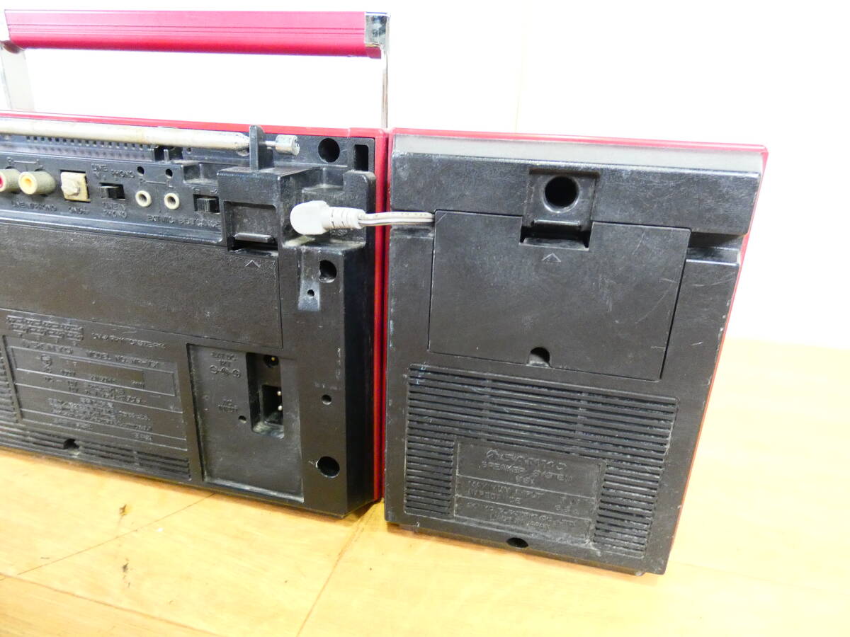 SANYO サンヨー MR-VS1 ラジオカセットレコーダー ラジカセ 当時物