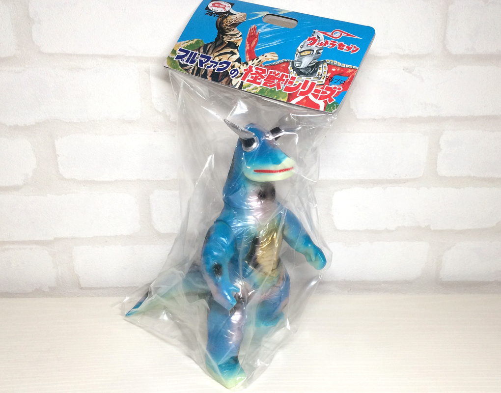 新品未使用★ブルマァク　エレキング★ソフビ☆蓄光　怪獣☆ウルトラセブン_1