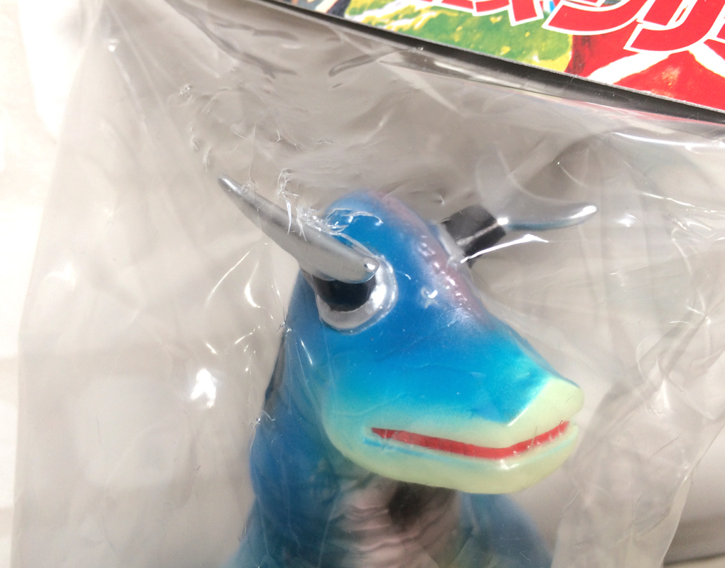 新品未使用★ブルマァク　エレキング★ソフビ☆蓄光　怪獣☆ウルトラセブン_5