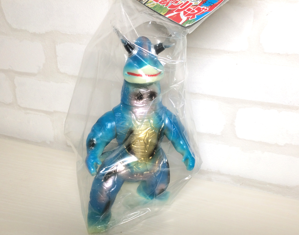 新品未使用★ブルマァク　エレキング★ソフビ☆蓄光　怪獣☆ウルトラセブン_7
