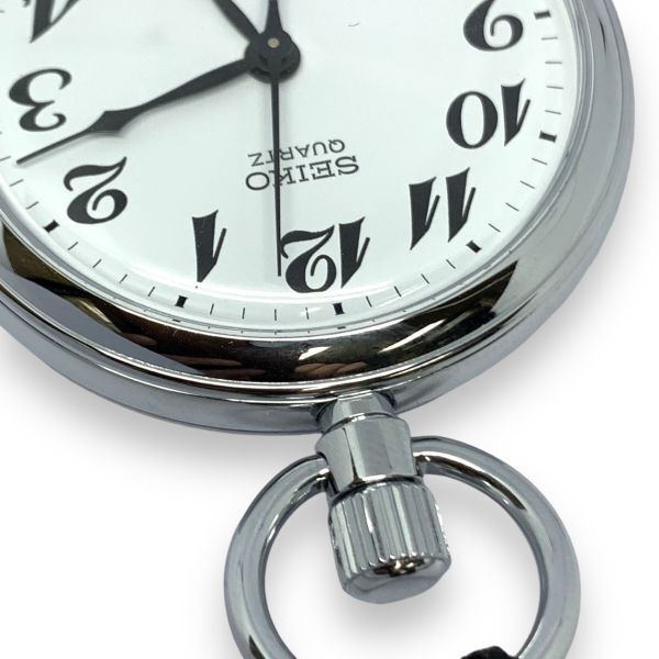 □稼働品・美品・良品・希少 SEIKO セイコー 懐中時計 鉄道時計 7550