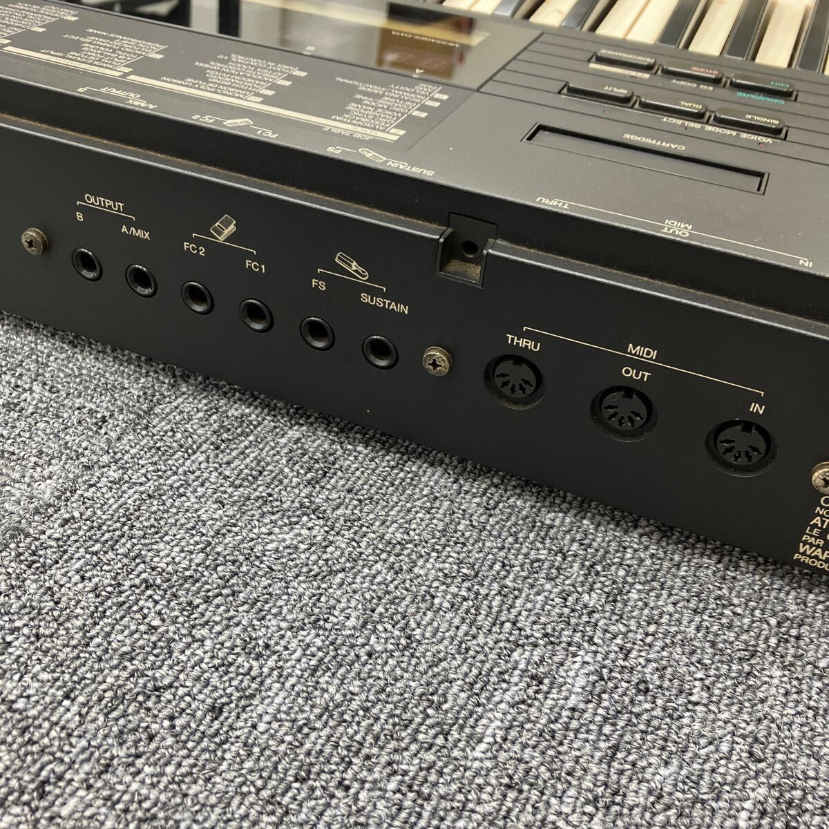 YAMAHA DX7ⅡFD ヤマハ シンセサイザー 付属品あり　Y9/29_9