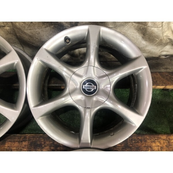 日産 ER34 スカイライン 純正 17x7.5JJ 5H 114.3 +40 Φ66 4本/札幌市