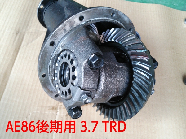 AE86 TRD デフ LSD レビン トレノ 後期用 機械式lsd 後期TRD 車 4ピニ