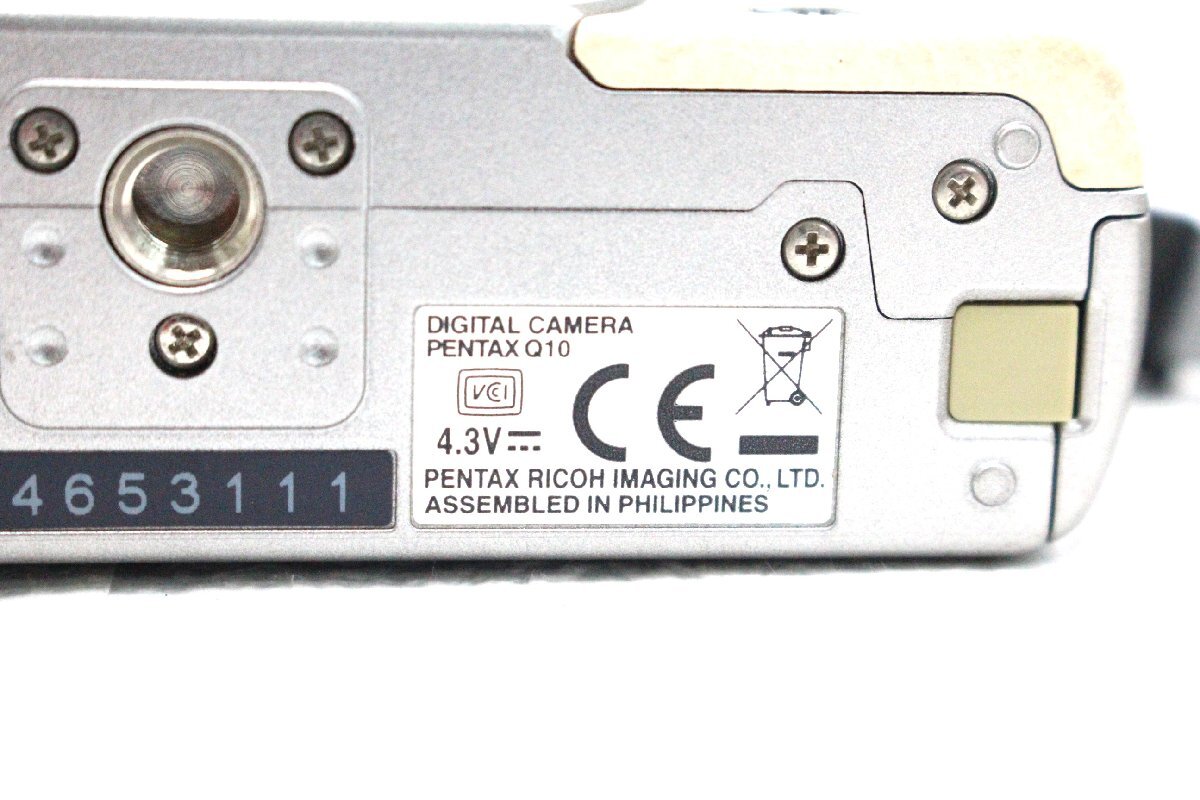 【ト長】PENTAX ペンタックス Q10 ミラーレス一眼カメラ Φ40.5mm 1:1.9 8.5mm 1:2.8-4.5 5-15mm レンズ 使用説明書 箱付き IA733IOE25_3