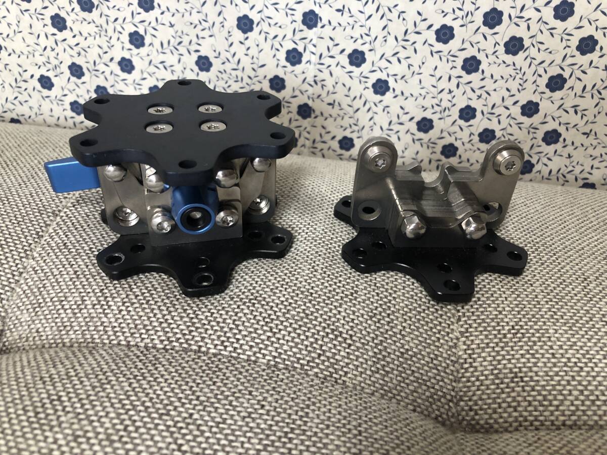 Cube Controls シムホイールユニバーサルクイックリリース 　ベースサイド一個　ホイールサイド二個_4