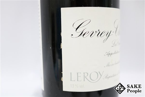 ■1円～ ジュヴレ・シャンベルタン レ・コンボット 1994 ドメーヌ・ルロワ 750ml 13％ フランス ブルゴーニュ 赤_4