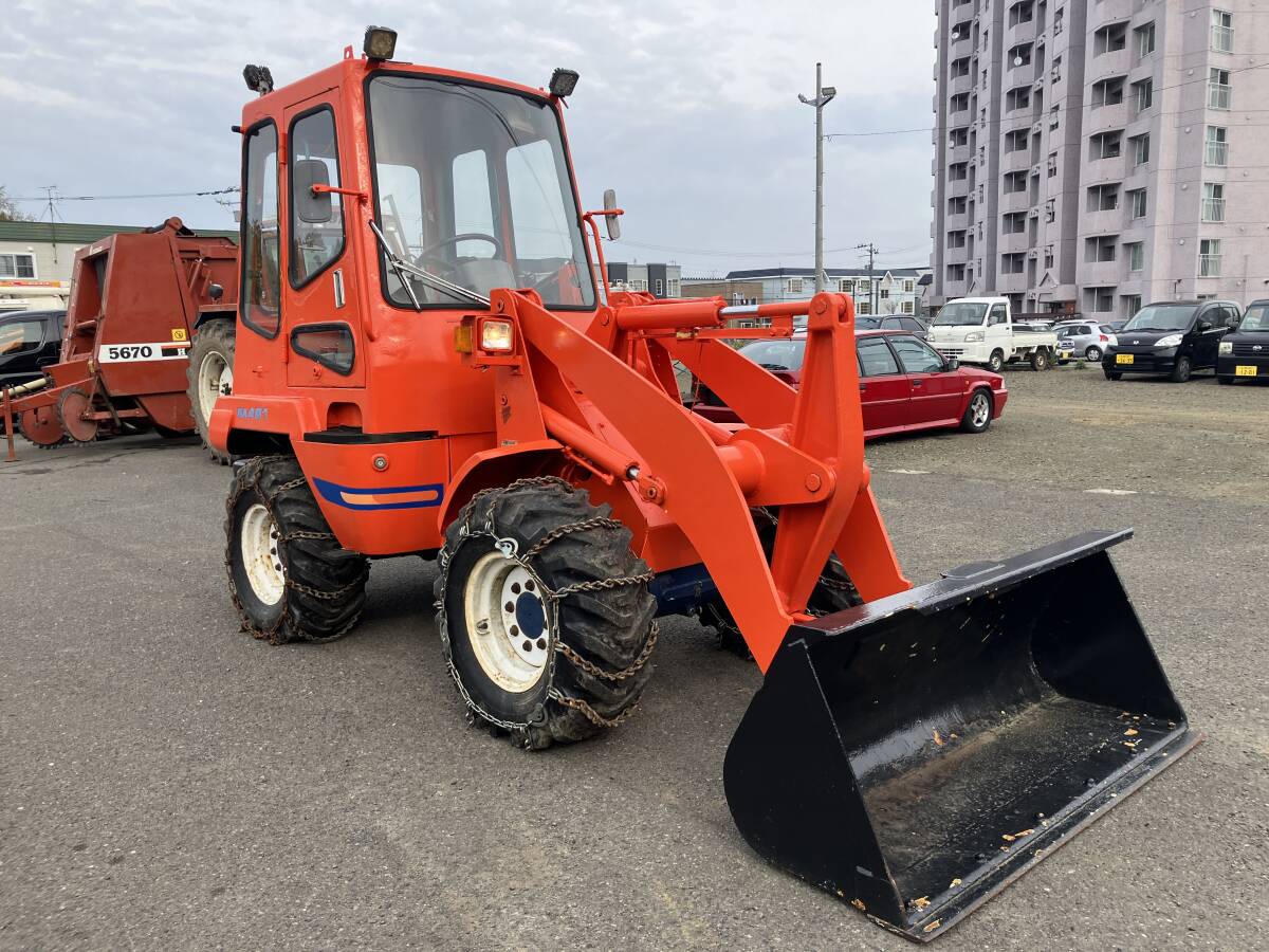 札幌発☆最落なし!【動作OK!】ホイールローダー クボタ RA401 
