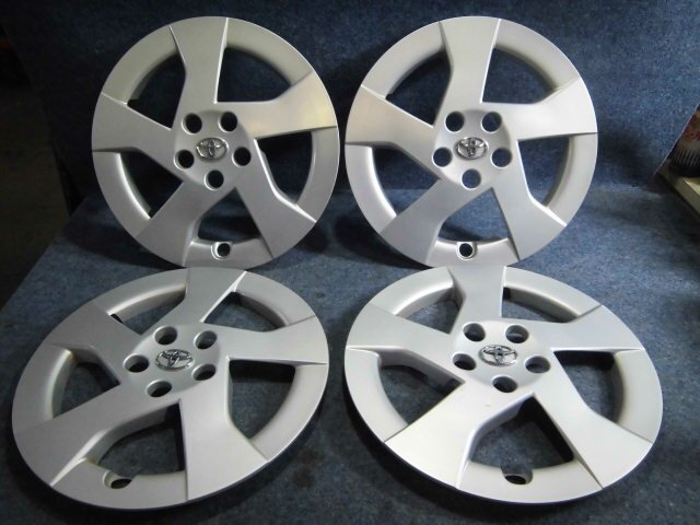  H21/9 プリウス DAA-ZVW30 純正ホイールキャップ 4枚セット 純正アルミホイール用(純正品)｜売買されたオークション情報、yahooの商品情報をアーカイブ公開 - オークファン 純正品