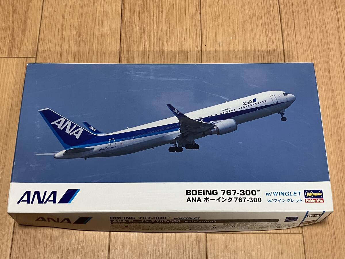 ハセガワ 1/200 ANA ボーイング767-300 w/ウィングレット 未組立品_1