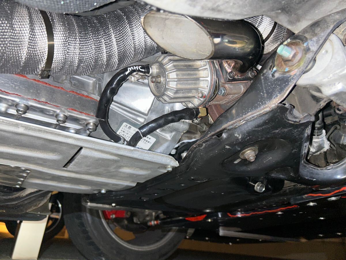FD3S GTⅢ-4R用フロントパイプ＋WGアウトレットパイプ 大気開放加工