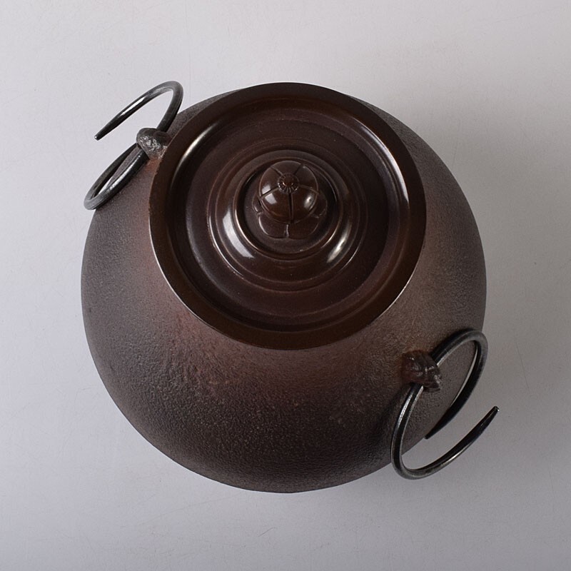 人間国宝 釜師 高橋敬典 作 鬼爪 炉五徳 お茶道具 共箱 美品 鉄の道具
