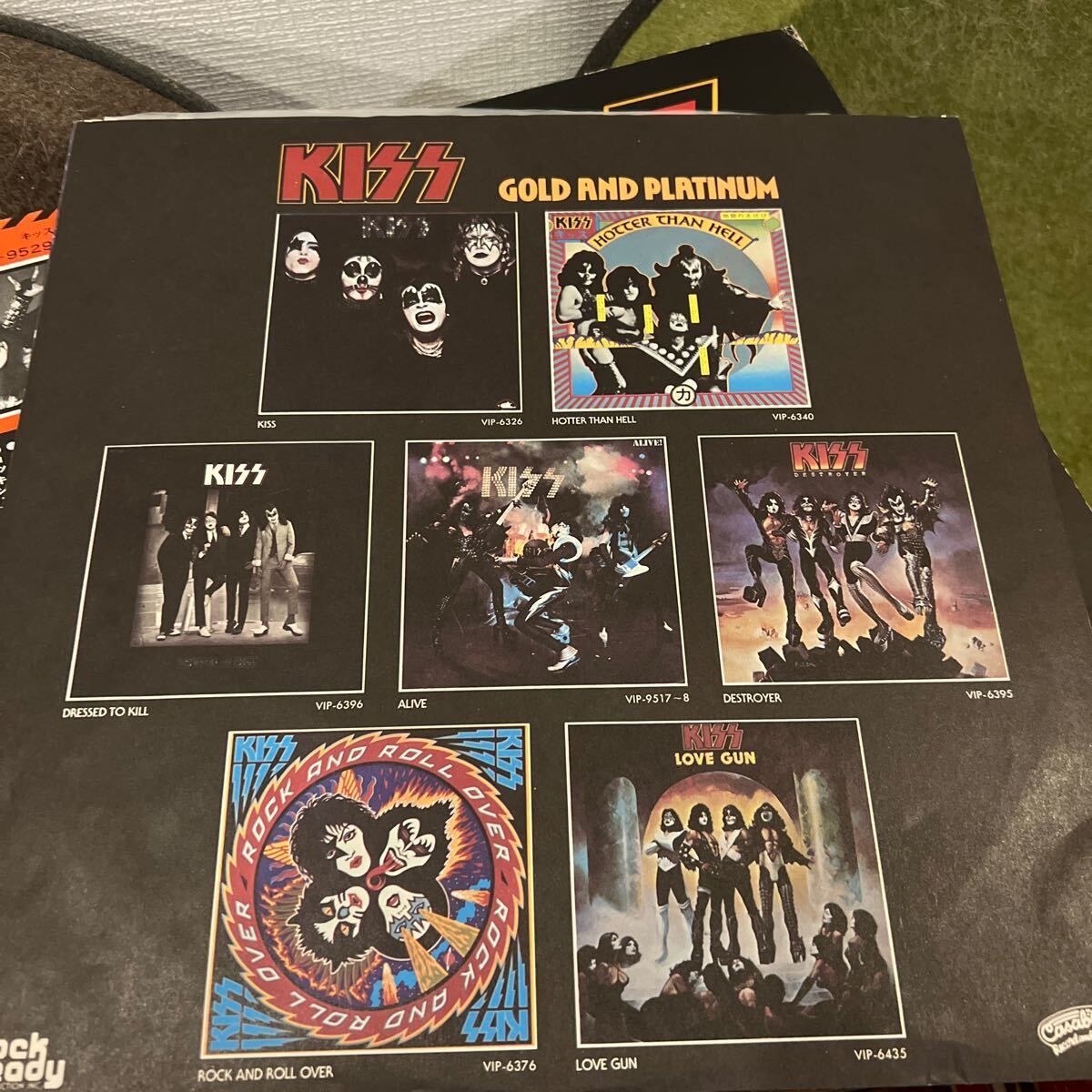 キッス アライブ II Kiss Alive Ⅱ 見開き レコード 帯付(Kiss)｜売買