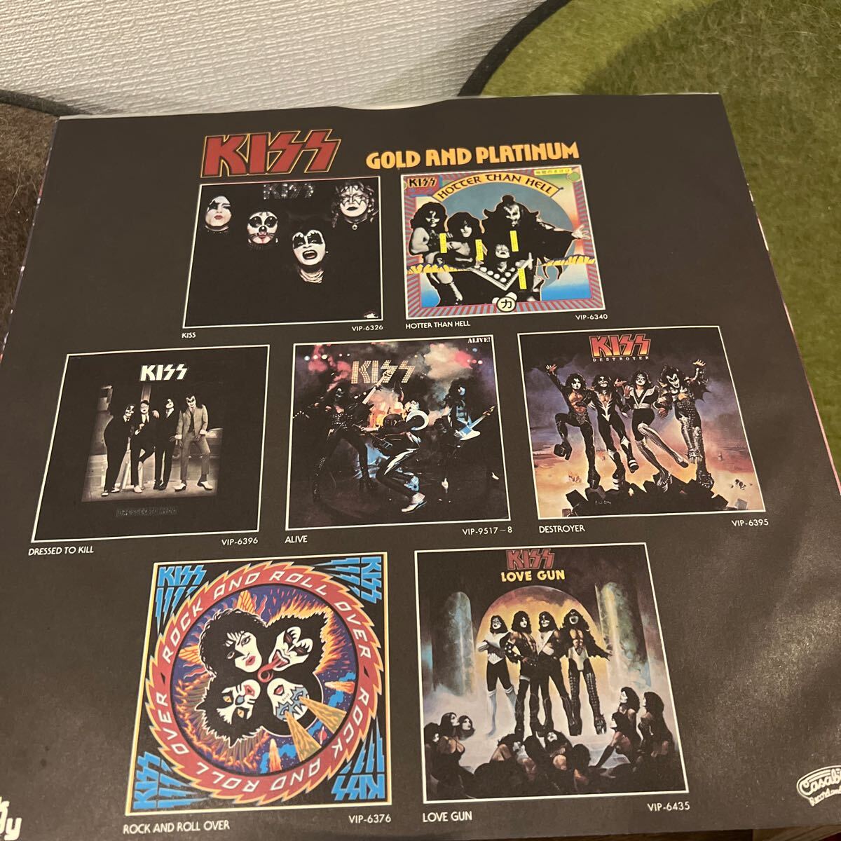 キッス アライブ II Kiss Alive Ⅱ 見開き レコード 帯付(Kiss)｜売買
