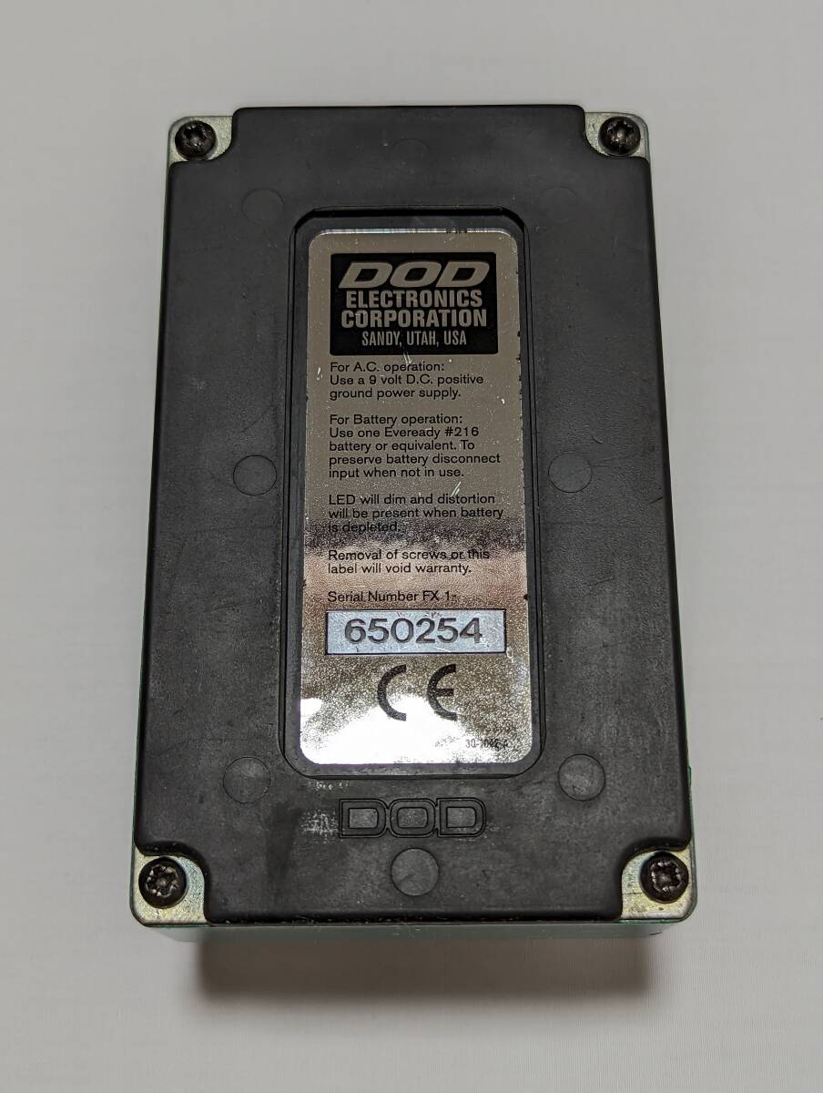 DOD FX25B ENVELOPE FILTER エンベロープ・フィルター ギター ベース