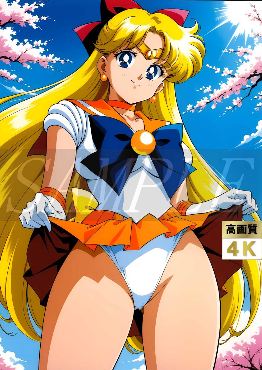 愛野美奈子 セーラーヴィーナス セーラームーン アニメ 同人 A4 写真