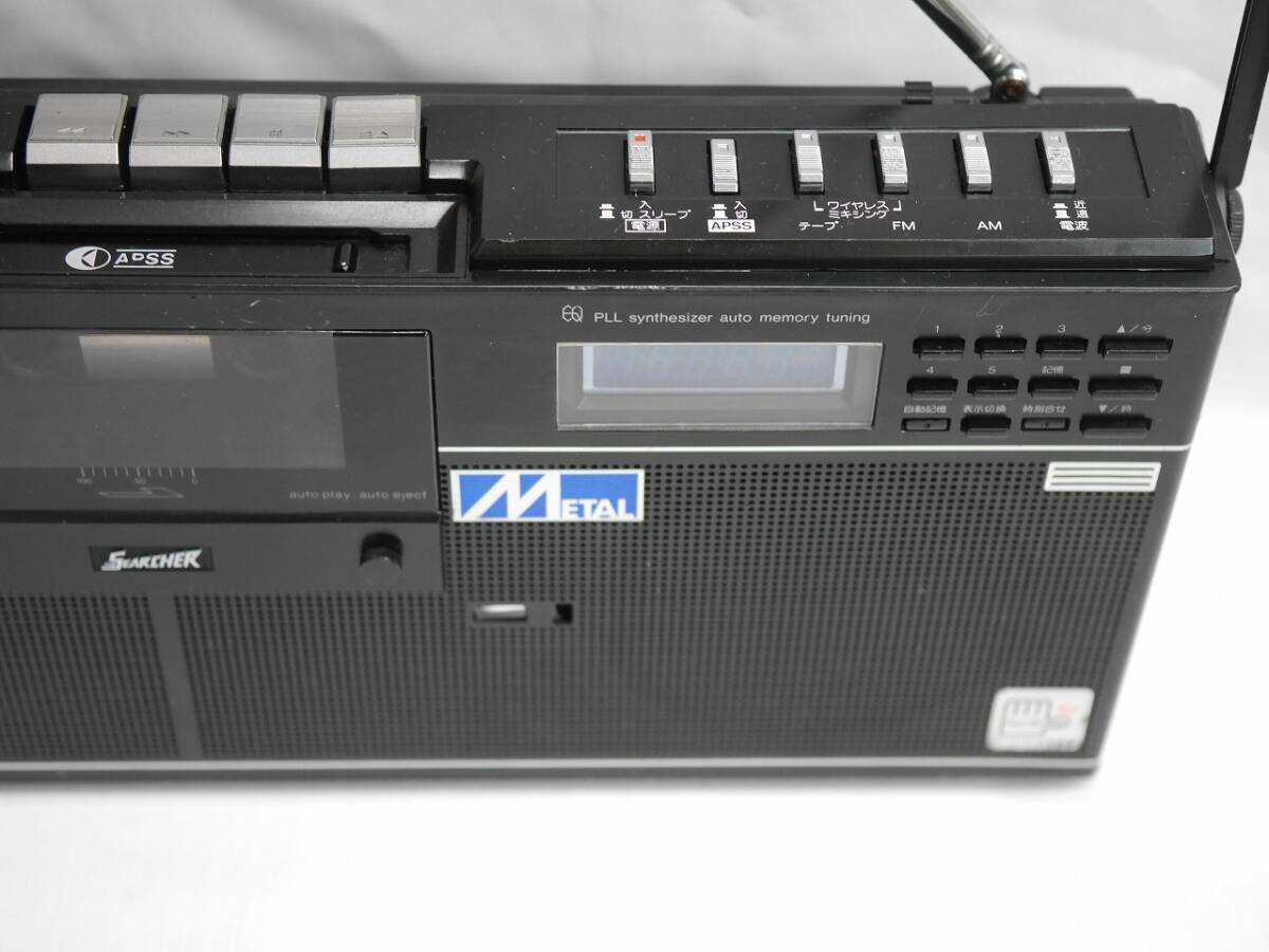 昭和レトロ SHARP GF-8B METAL the searcher サーチャー おしゃれな FM