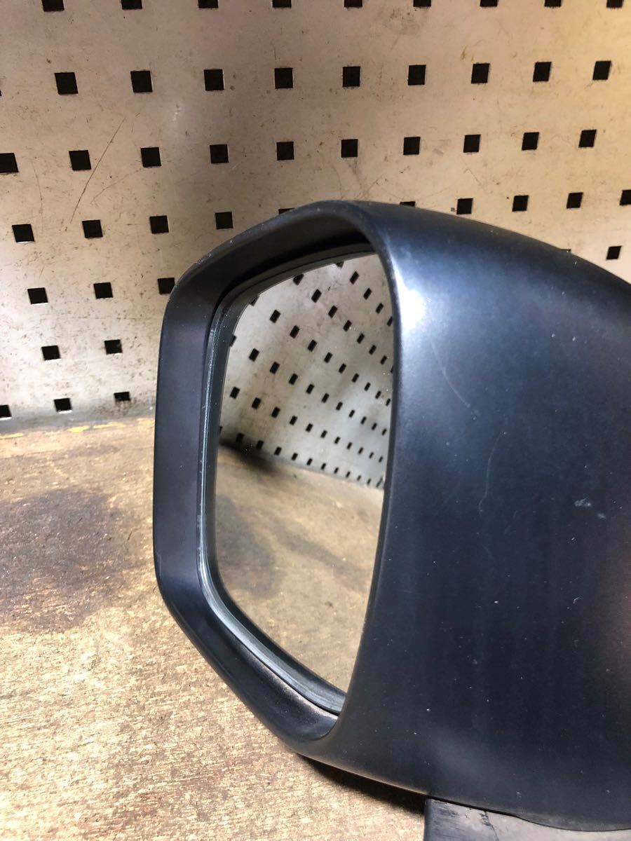 7ピン MH23S ワゴンR スティングレー 左 ドアミラー カラー ZJ3 ブルーイッシュブラックパール3 電動格納 電動ミラー ウィンカー 動作OK★_7