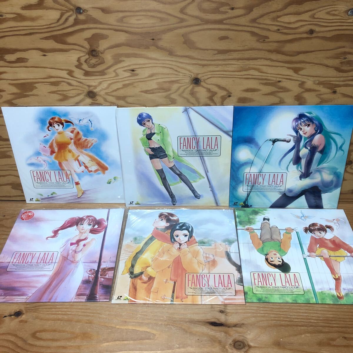 K90D1-241119 レア［LD レーザーディスク 魔法のステージ ファンシーララ VOL.1～VOL.9 まとめて9枚セット］ララの原宿デビュー！_2