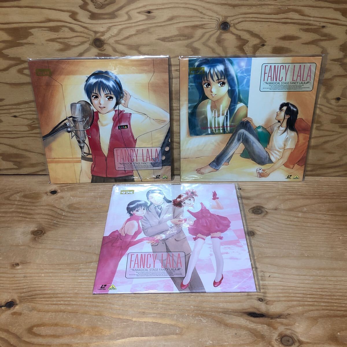 K90D1-241119 レア［LD レーザーディスク 魔法のステージ ファンシーララ VOL.1～VOL.9 まとめて9枚セット］ララの原宿デビュー！_3