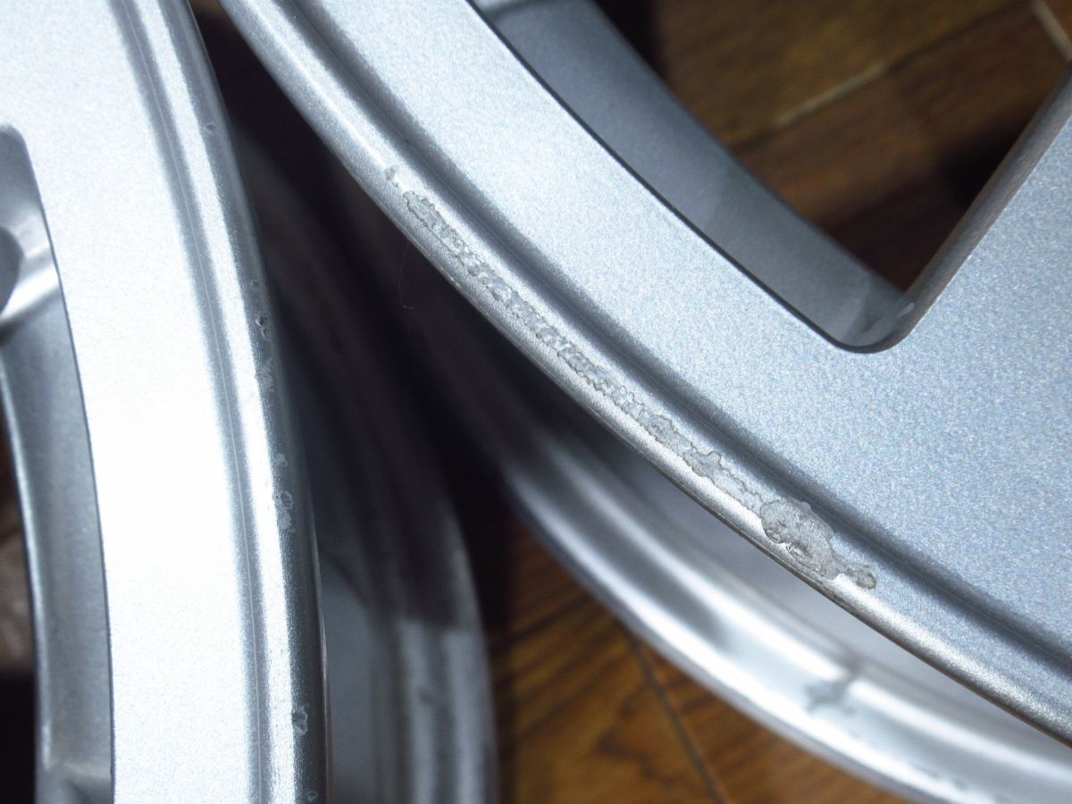 スバル純正 BBS 7J-17+48 100/5H 17インチアルミホイール4本 RV722 フォレスター等に BBS 17インチ スバル 純正オプション STi フォージド