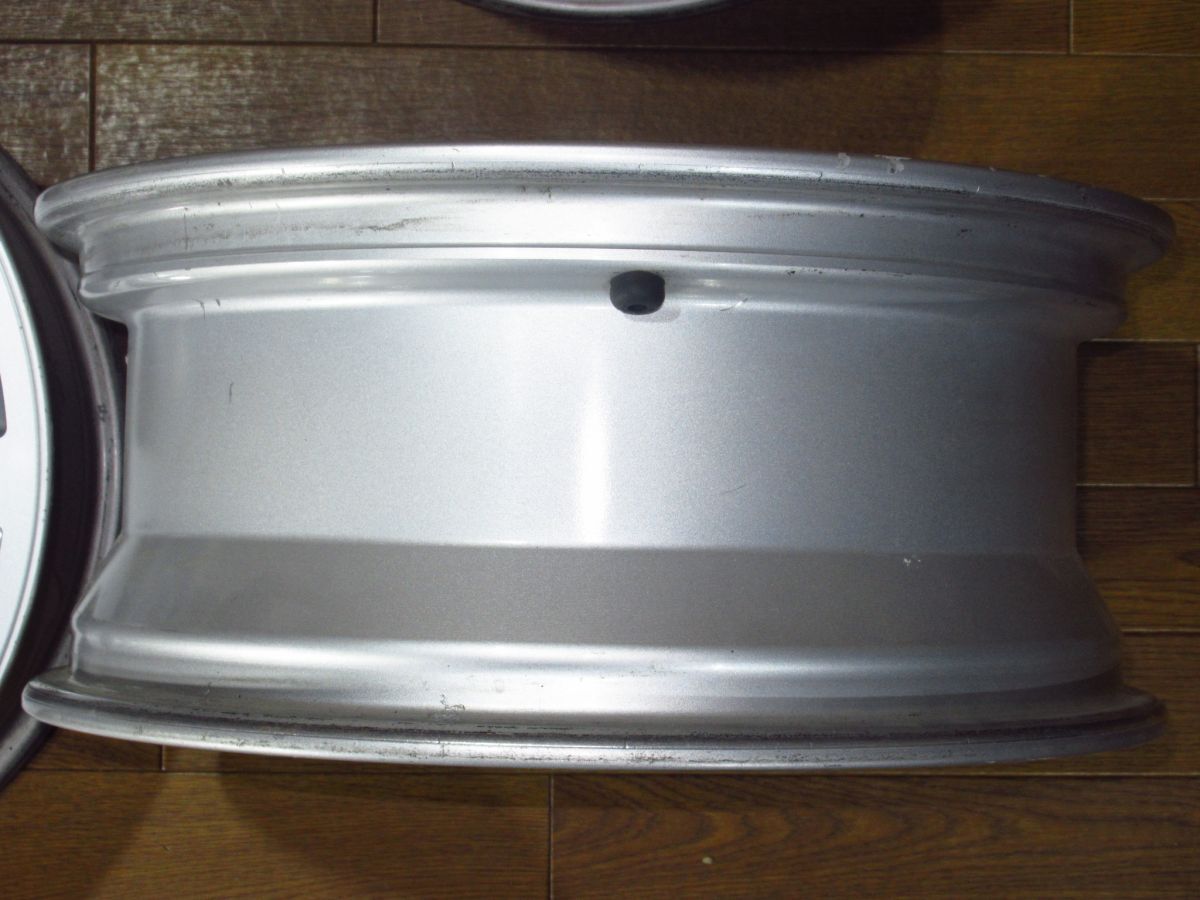 スバル純正 BBS 7J-17+48 100/5H 17インチアルミホイール4本 RV722 フォレスター等に BBS 17インチ スバル 純正オプション STi フォージド