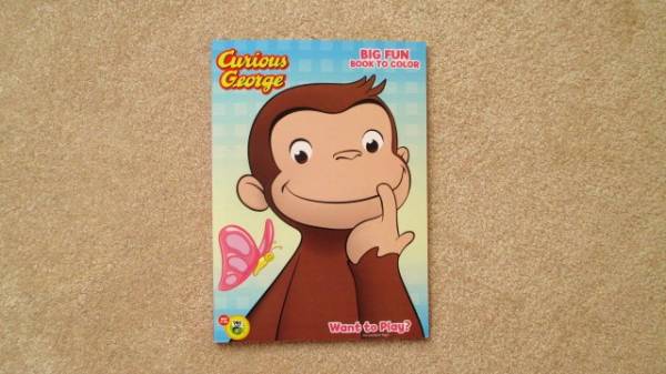 おさるのジョージ 塗り絵 ぬりえ 本 アップ 紙芝居 ぬりえ 売買されたオークション情報 Yahooの商品情報をアーカイブ公開 オークファン Aucfan Com