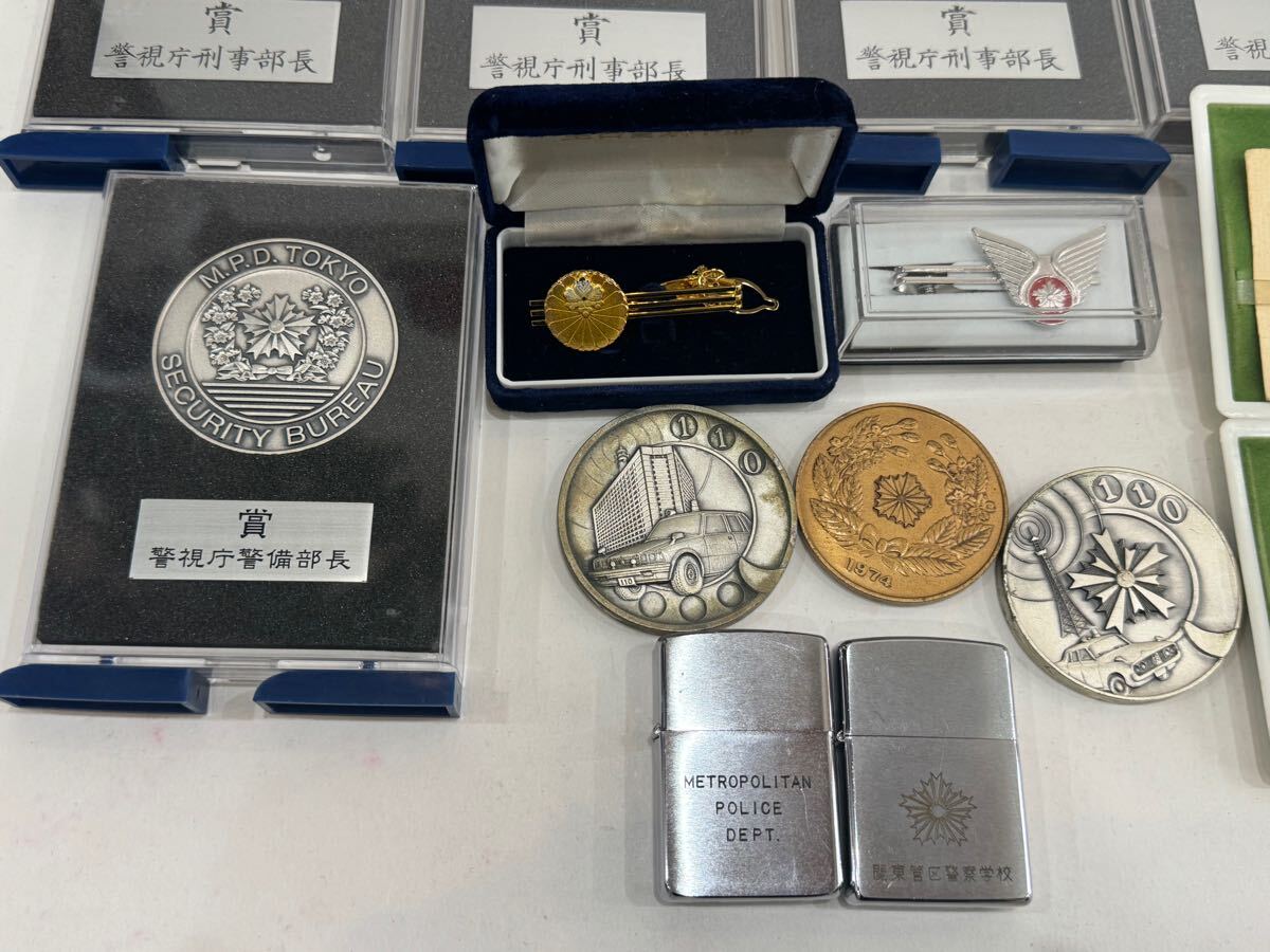 警察 警察グッズ 警視庁メダル ZIPPO ジッポー タイピン メダル 色々