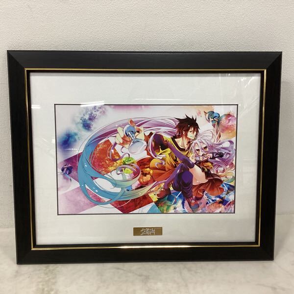 Free!複製原画・10周年アルバム、オケコングッズなどまとめ売り 1円〜 ノーゲーム・ノーライフ TVアニメ10周年記念くじ S賞 選べる複製